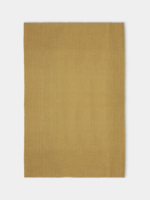 Valentina Hoyos - Hand-Dyed Cotton Throw (106in/2.7m) - Green - ABASK