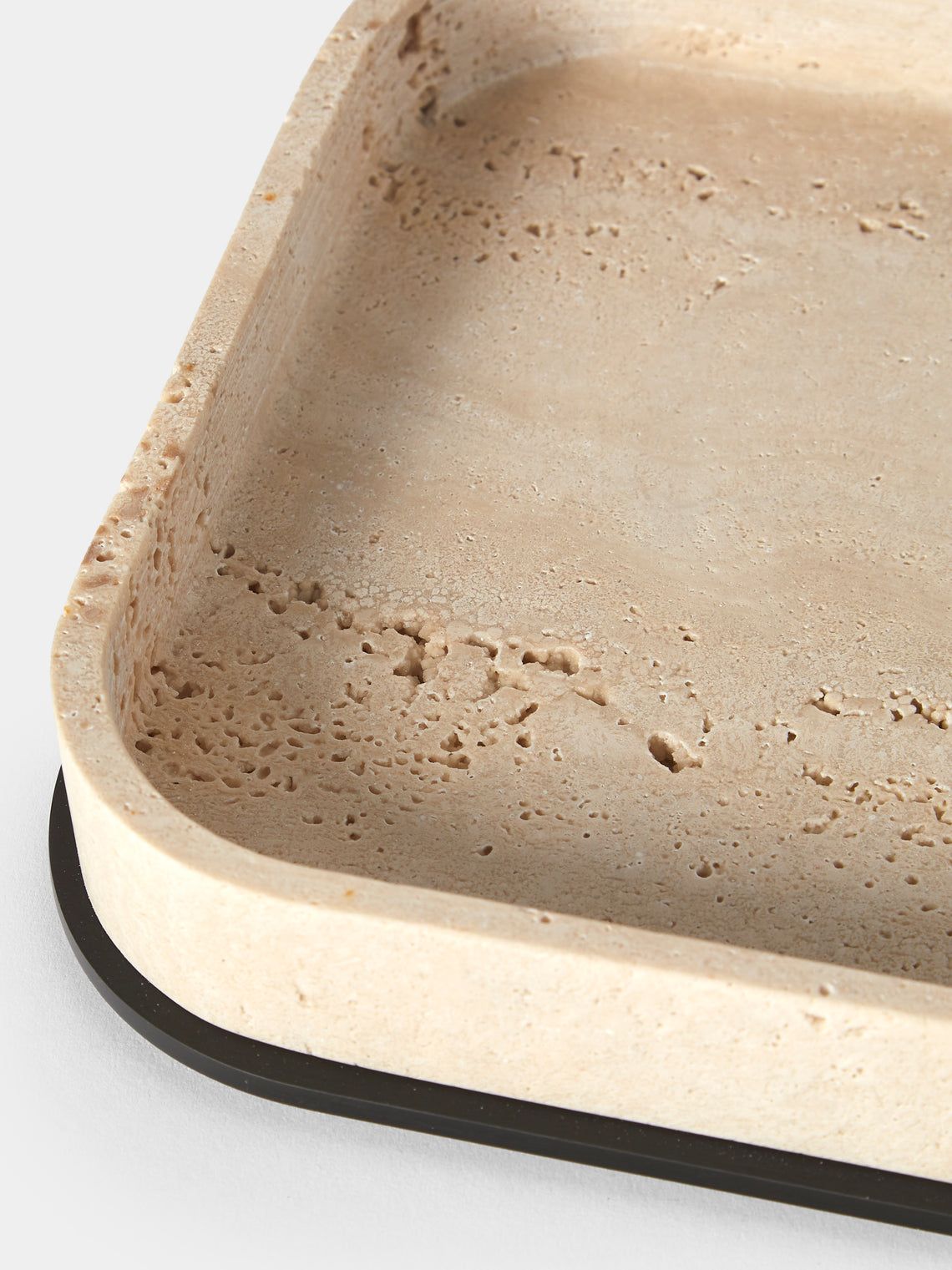 Giobagnara - Polo Marble Valet Tray (9.5in/24cm) - Natural - ABASK