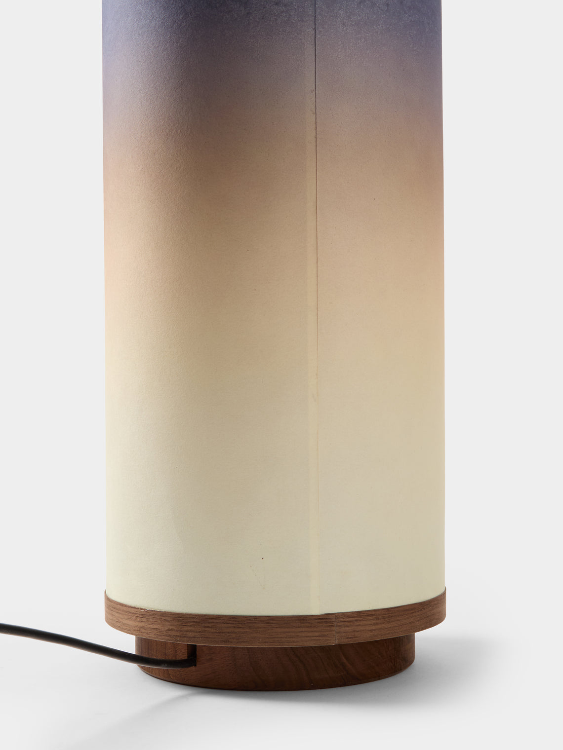 Maxime Prange - Torii Walnut and Washi Paper Large Table Lamp - Multiple - ABASK