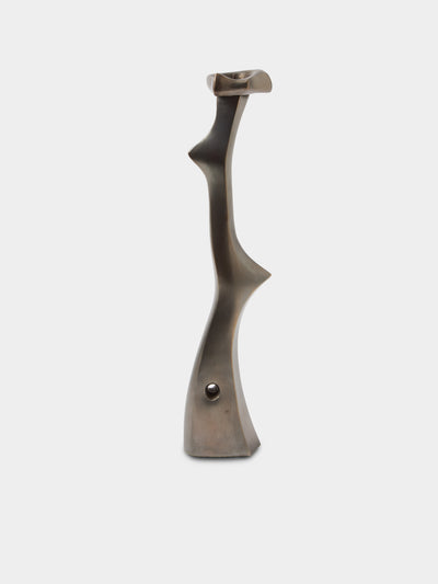 Shaha Raphael - Coven 03 Hand-Cast Brass Candle Holder - Brown - ABASK - 