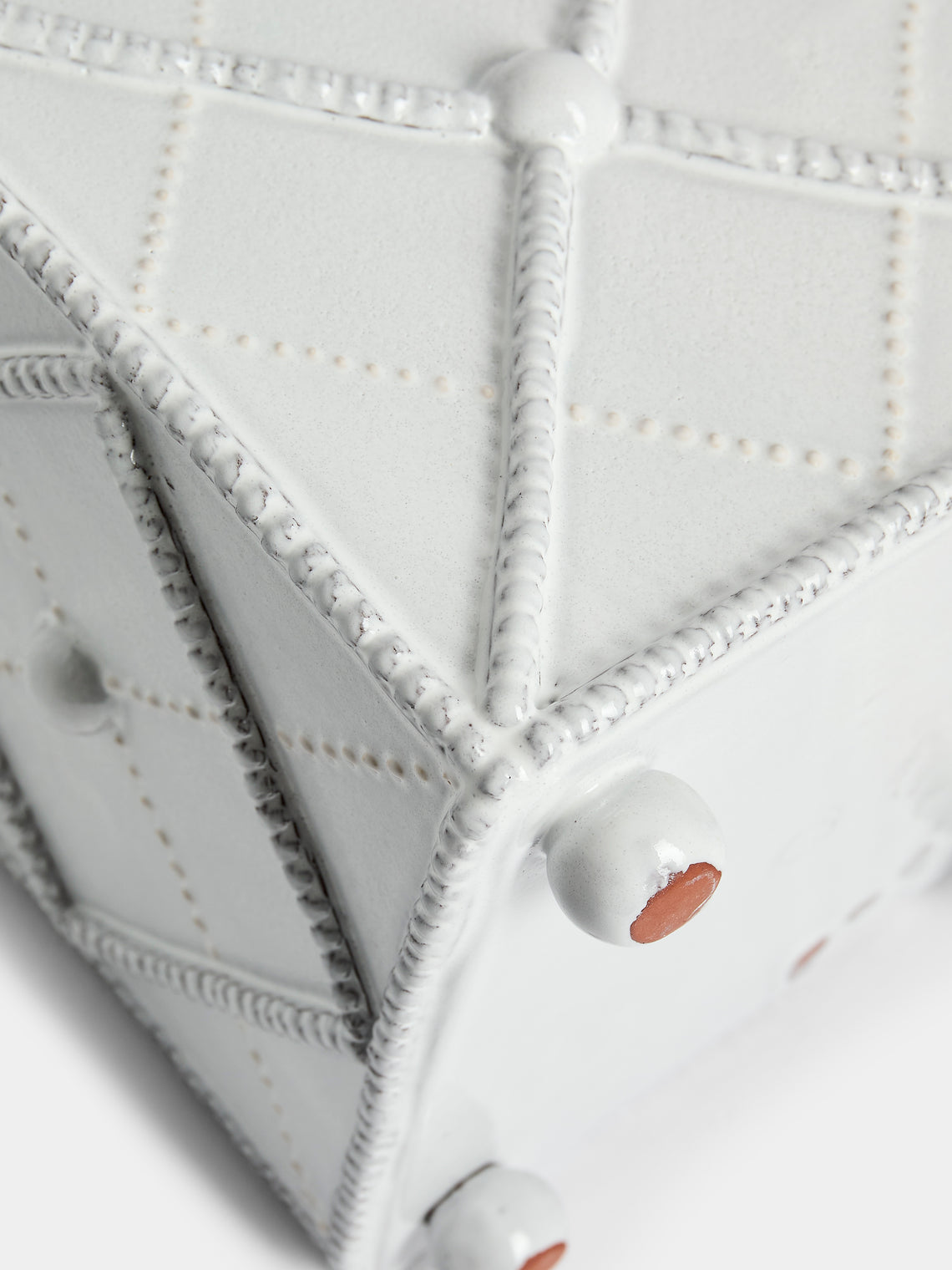 Emily Mitchell - Hand-Built Ceramic Bough Vase - White - ABASK