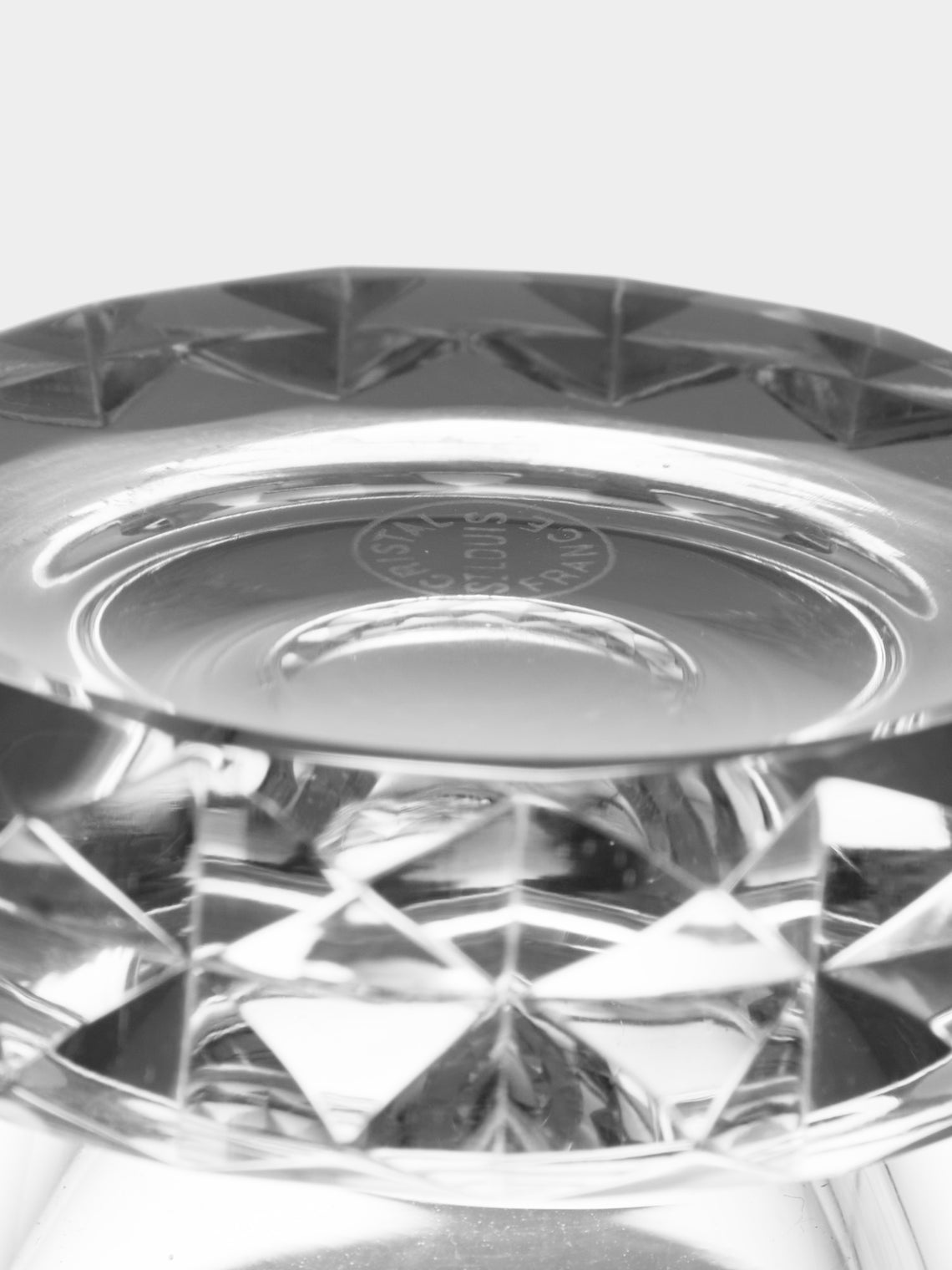 Antique and Vintage - Mid-20th-Century Baccarat Crystal Wine Glasses (Set of 12) - Clear - ABASK