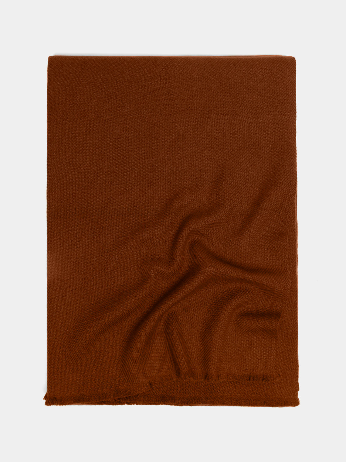 Denis Colomb - Himalayan Cashmere Blanket (79in/2m) - Brown - ABASK - 
