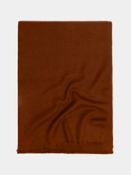 Denis Colomb - Himalayan Cashmere Blanket (79in/2m) - Brown - ABASK - 
