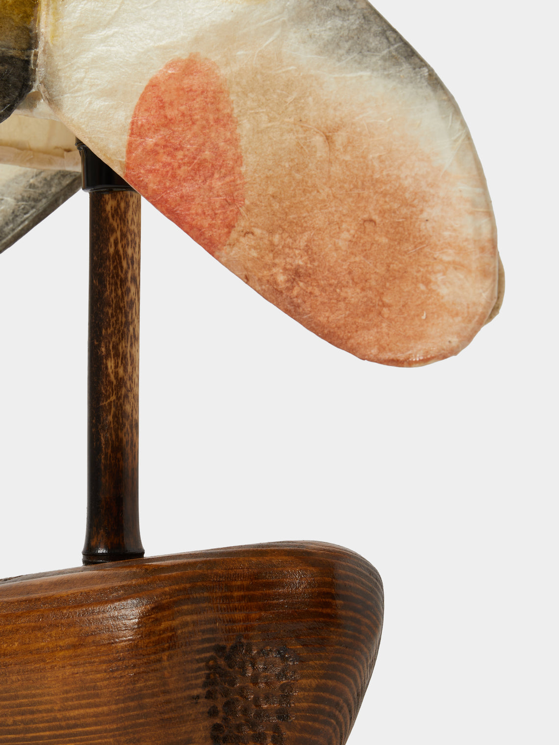 Yuxuan Huang - The Mountains Beyond Hand-Painted Kozo Paper and Wood Table Lamp - Multiple - ABASK