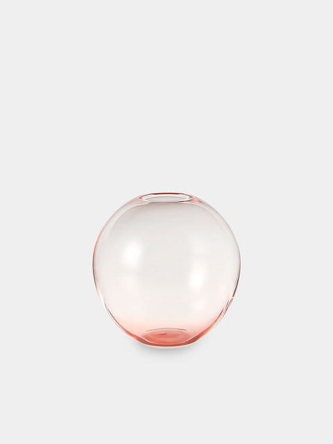 Lobmeyr - BV60 Flower Crystal Bud Vase (4in/10cm) - Pink - ABASK - 