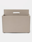 Giobagnara - Daily Leather Magazine Holder - Beige - ABASK - 