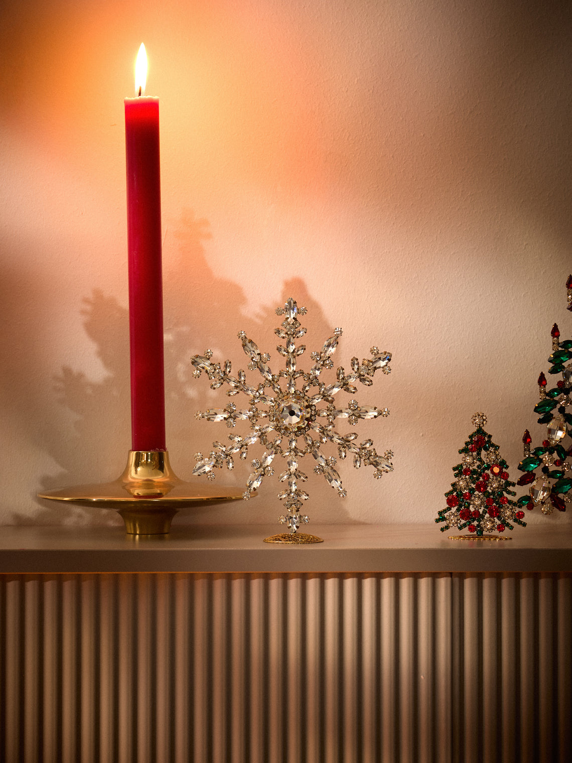 ABASK Decorations - Winter Czech Crystal Star - Clear - ABASK