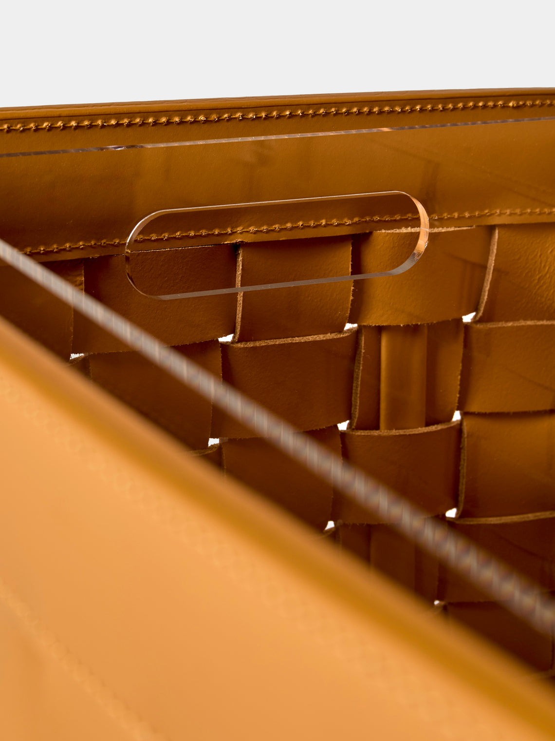 Riviere - Barcelona Water-Resistant Leather Laundry Basket - Tan - ABASK