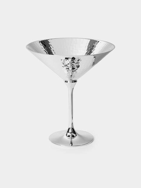 Robbe & Berking - Martelé Silver-Plated Cocktail Coupe - Silver - ABASK - 