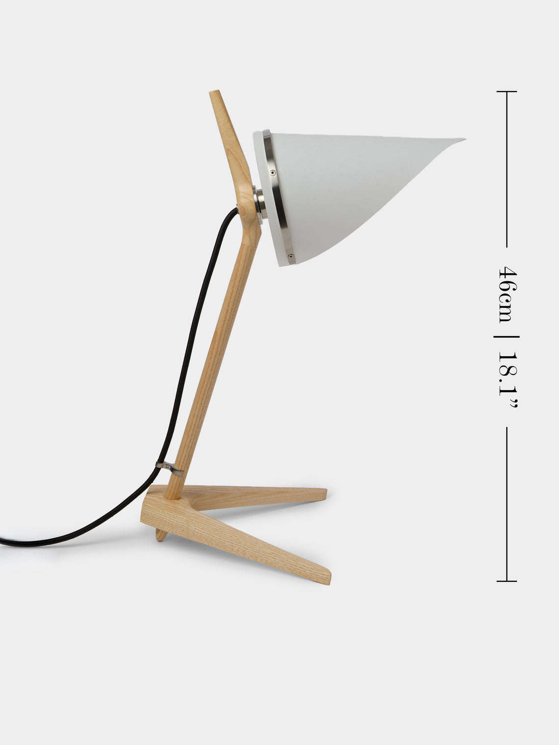 Joe Armitage - Classic Ash Desk Lamp - Brown - ABASK