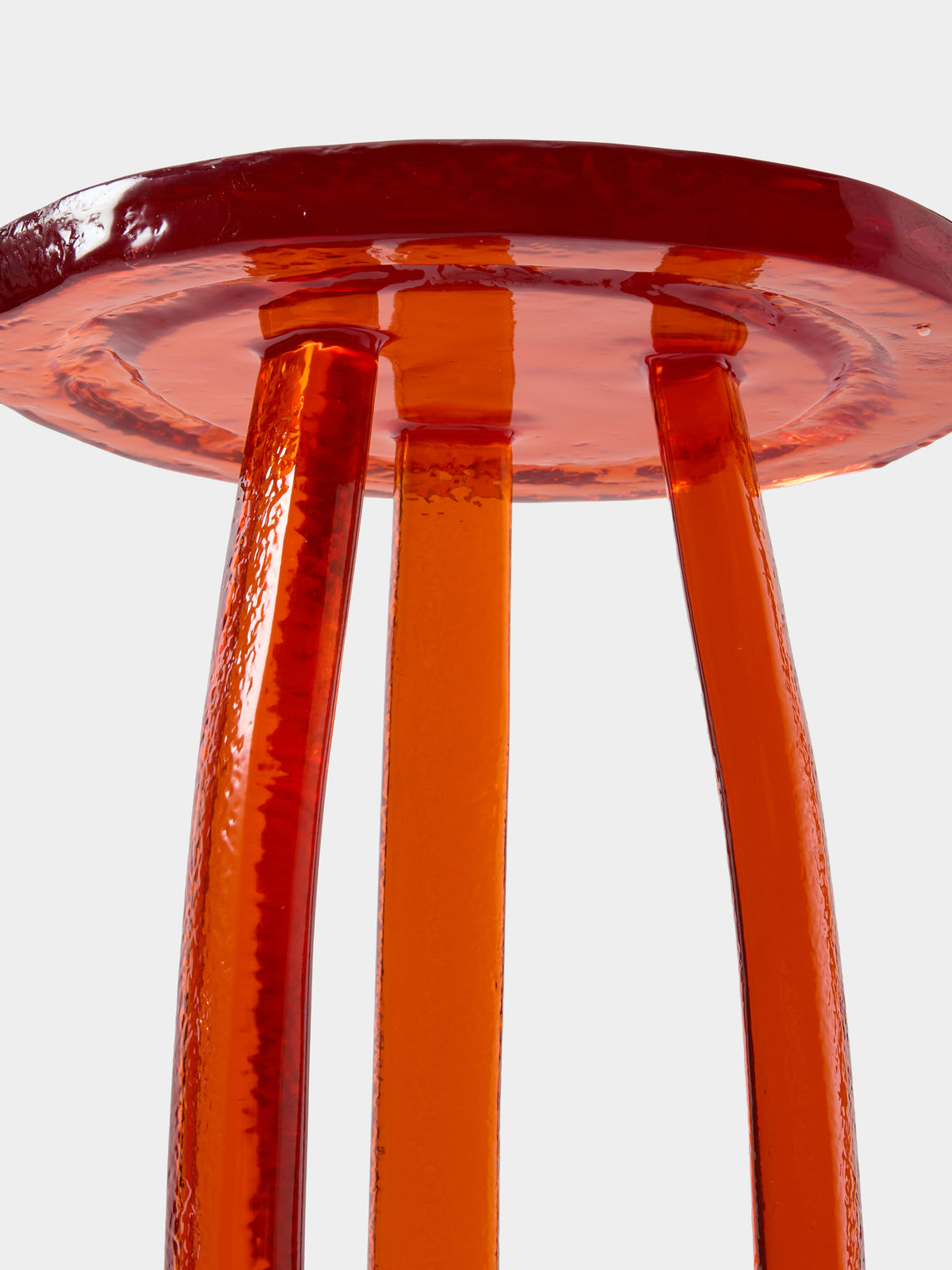 Szymon Keller - Lung Resin Martini Table (23.5in/60cm) - Red - ABASK