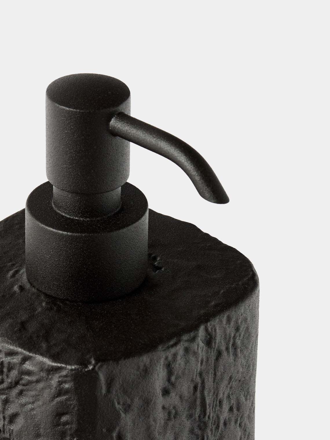Giobagnara - Riace Imperfect Bronze Soap Dispenser - Black - ABASK