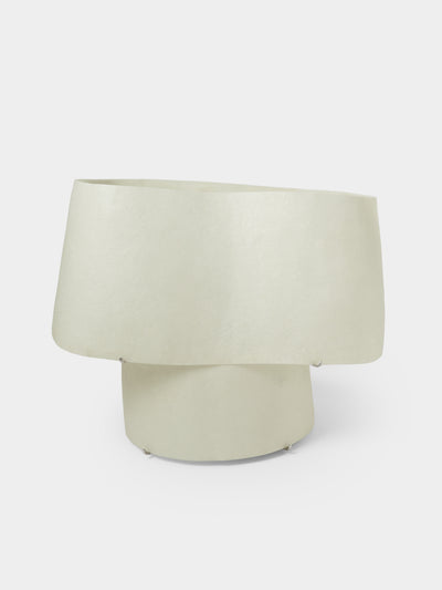 Kilzi - The Mush Fiberglass Low Table Lamp - Ivory - ABASK - 