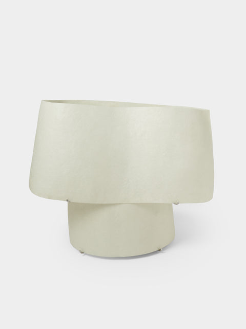 Kilzi - The Mush Fiberglass Low Table Lamp - Ivory - ABASK - 