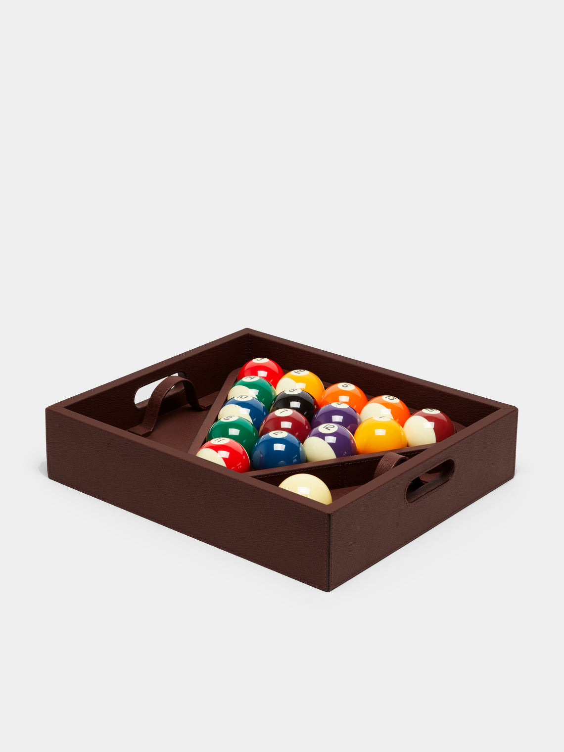 Giobagnara - Leather Pool Case - Brown - ABASK - 