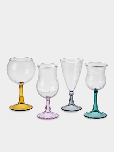 Casarialto - Hand-Blown Shot Glasses (Set of 4) - Multiple - ABASK - 