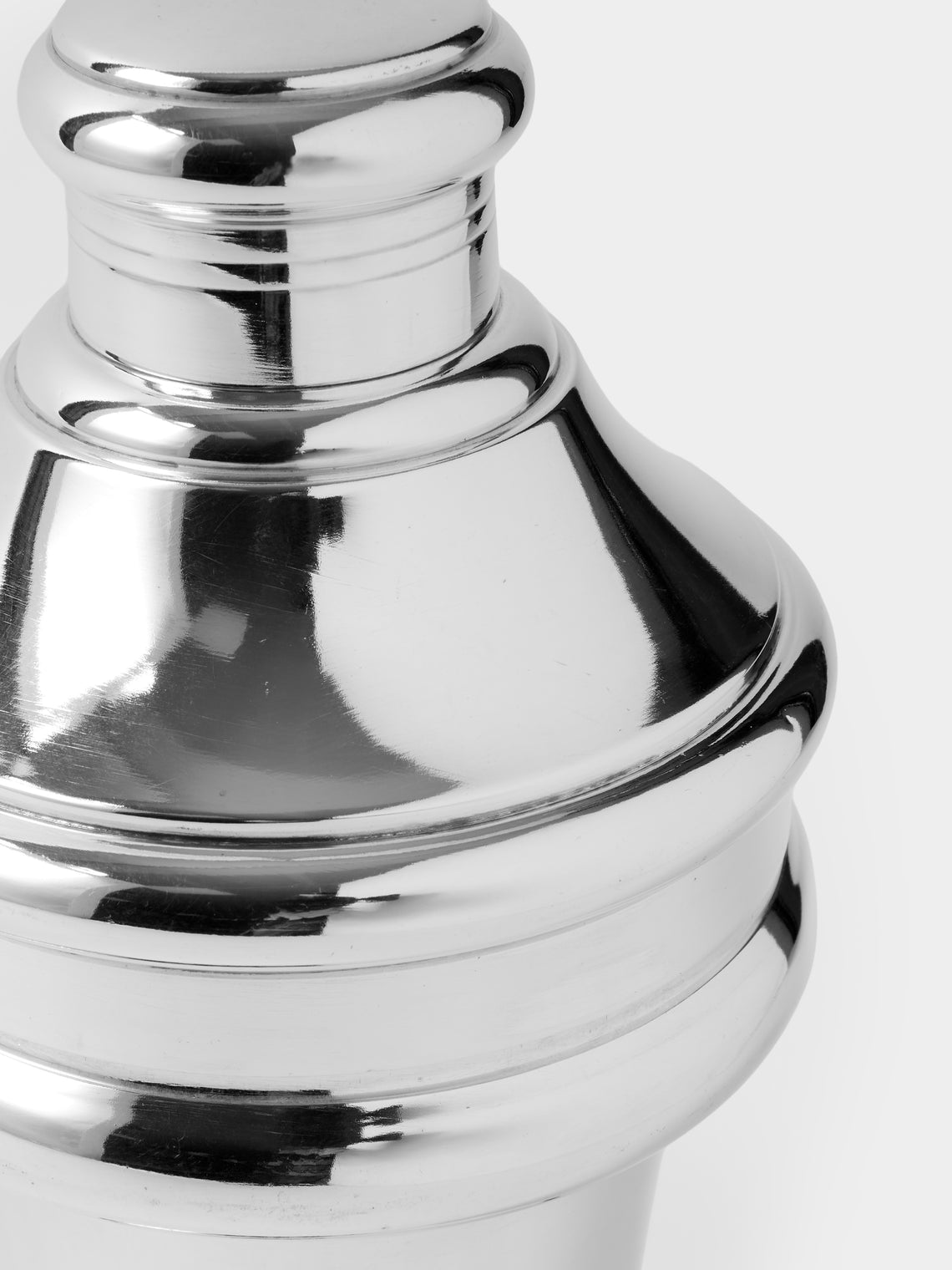 Antique and Vintage - Mid-Century Silver-Plated Cocktail Shaker - Silver - ABASK