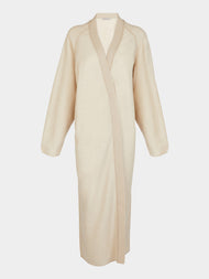 Dusan - Cashmere Long  Cardigan | One Size - Cream - ABASK - 