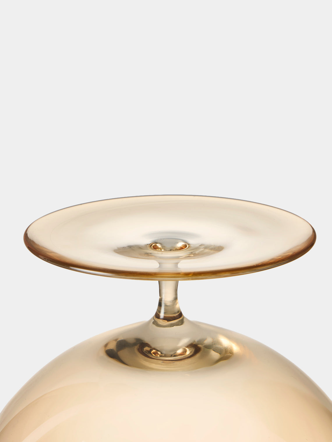 Lobmeyr - Patrician Hand-Blown Crystal Finger Bowl - Gold - ABASK