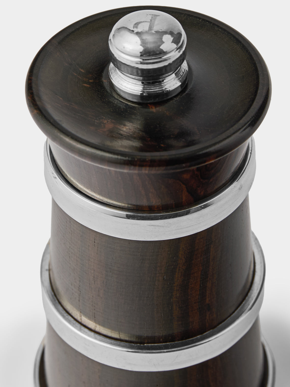 Au Bain Marie - Ebony and Sterling Silver Pepper Mill - Brown - ABASK