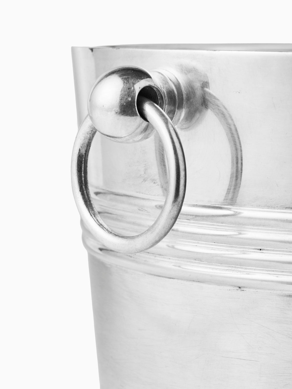 Antique and Vintage - 1940s Christofle Silver-Plated Champagne Bucket - Silver - ABASK