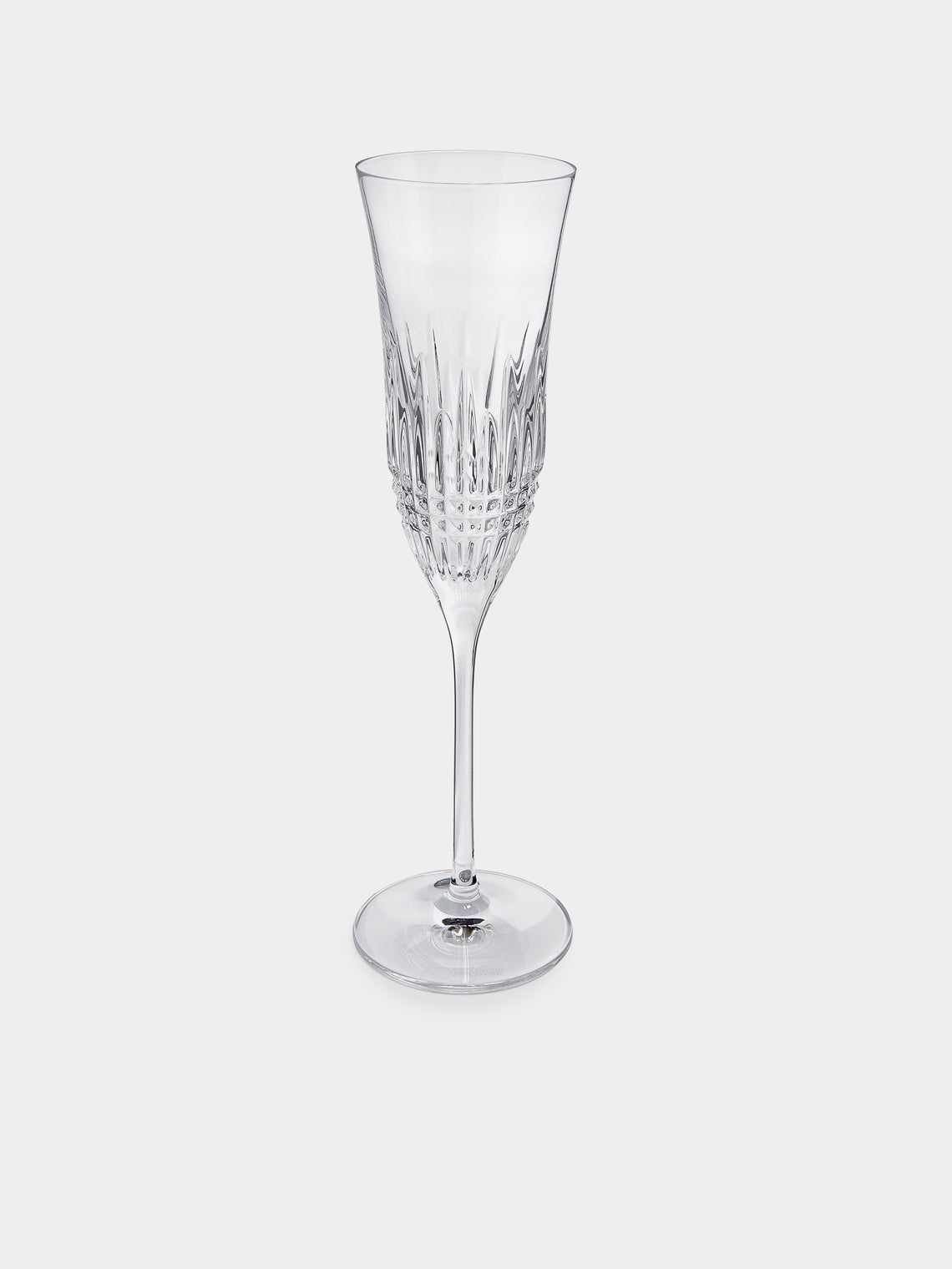Waterford - Lismore Cut Crystal Champagne Flutes (Set of 6) - Clear - ABASK- 