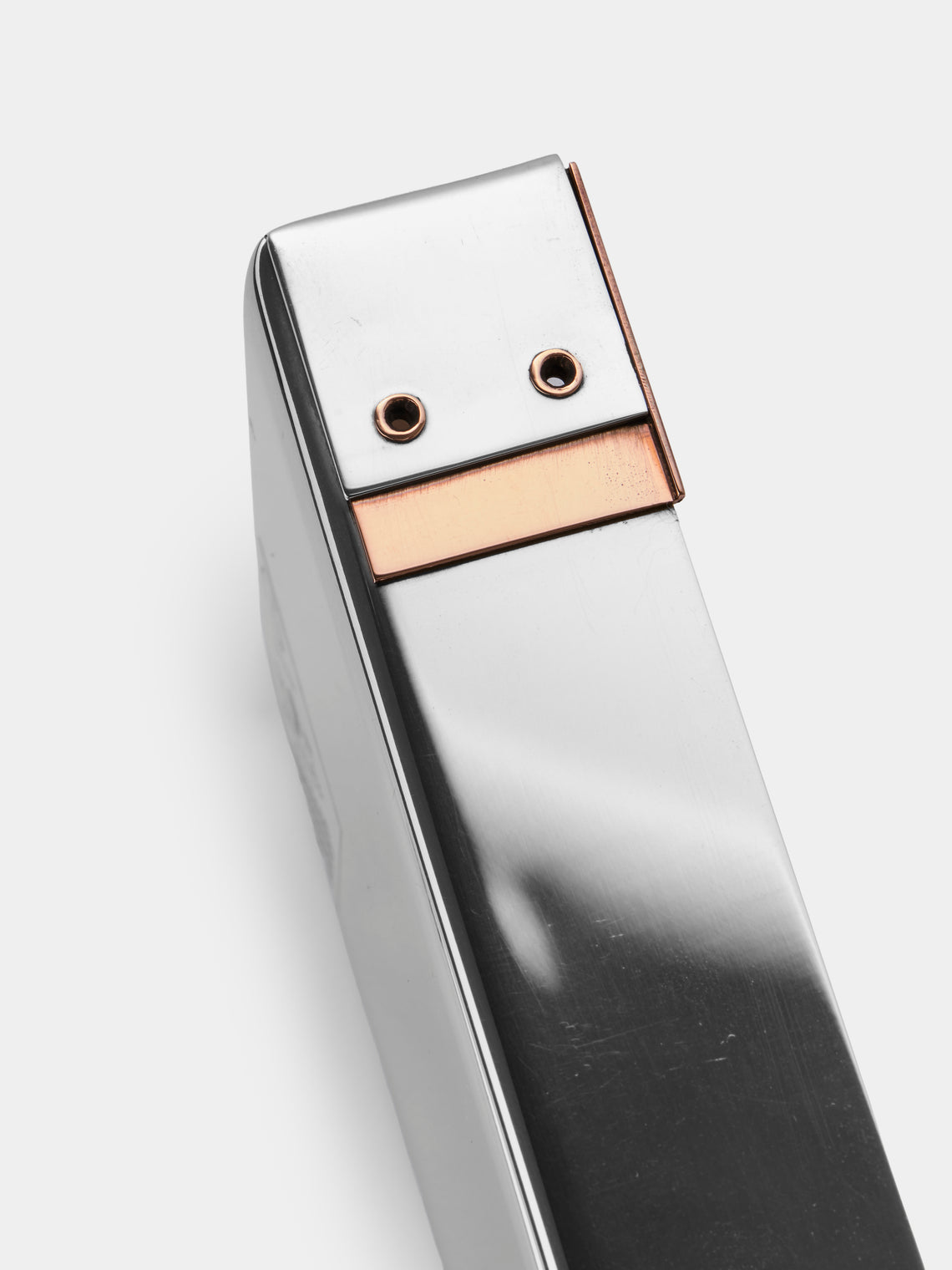 San Lorenzo - 1972 Afra and Tobia Scarpa Sterling Silver Rectangular Box - Silver - ABASK