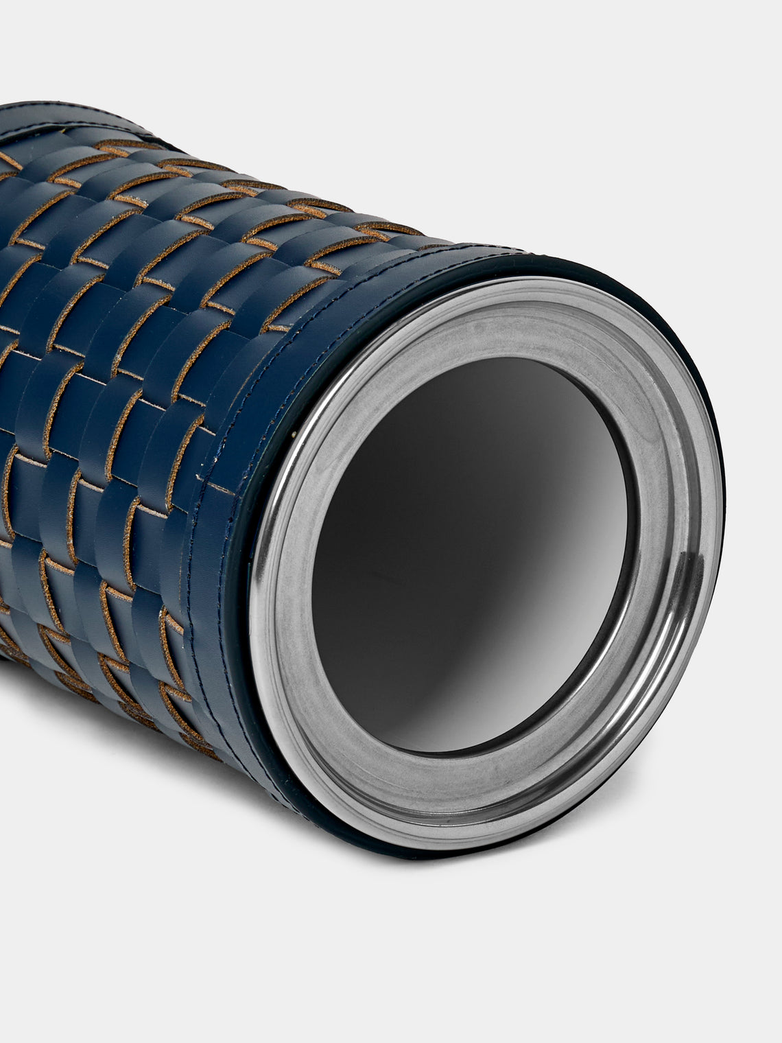 Riviere - Barcelona Water-Resistant Leather Wine Cooler - Navy - ABASK