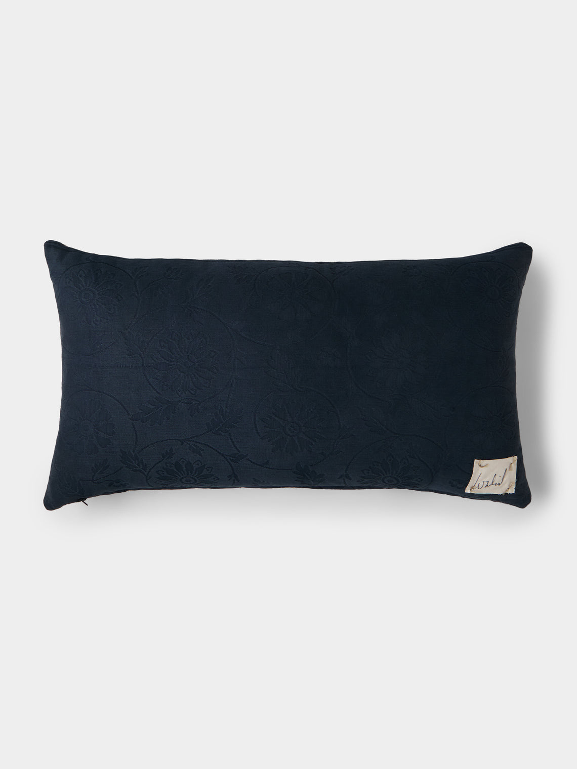 By Walid - 18th-Century French Aubusson Tapestry Wool and Linen Cushion (27.5in/70cm) - Multiple - ABASK