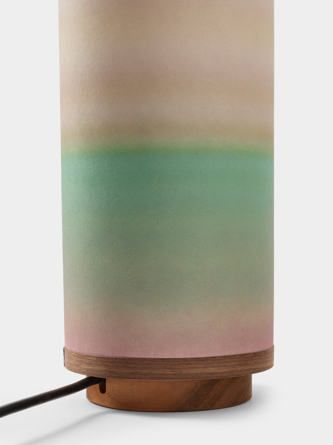 Maxime Prange - Torii Walnut and Washi Paper Small Table Lamp - Multiple - ABASK