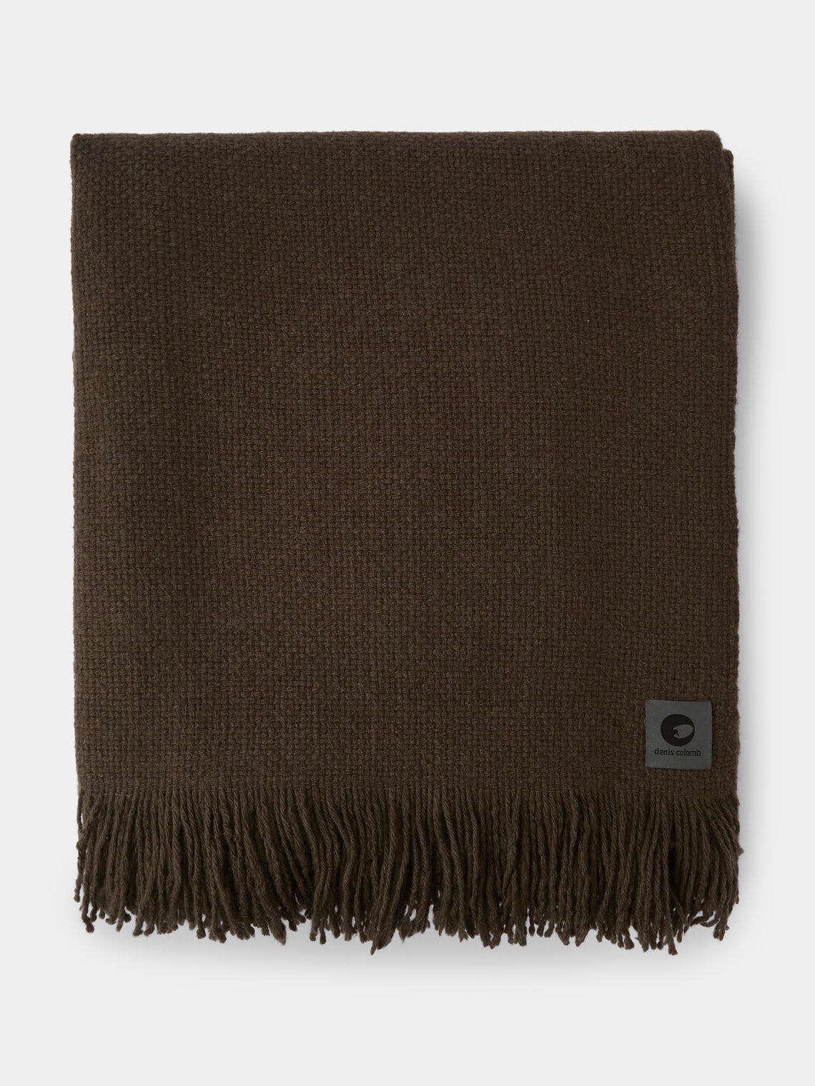 Denis Colomb - Mongolia Nubby Nomad Yak Throw (79in/2m) - Brown - ABASK
