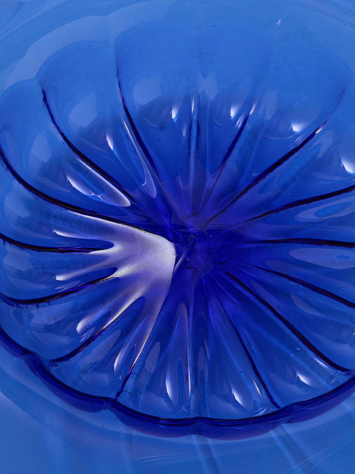 Antique and Vintage - 1925 Vittorio Zecchin for Cappellin & Co. Glass Bowl - Blue - ABASK