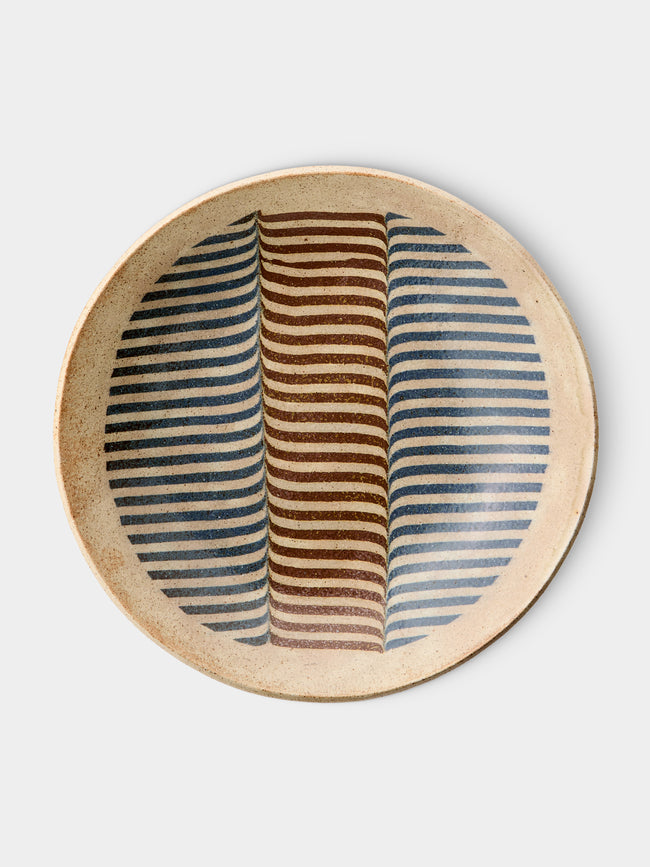 Makidani-gama - Nerikomi Ceramic Serving Plates – 12in/30cm (Set of 2) - Multiple - ABASK - 