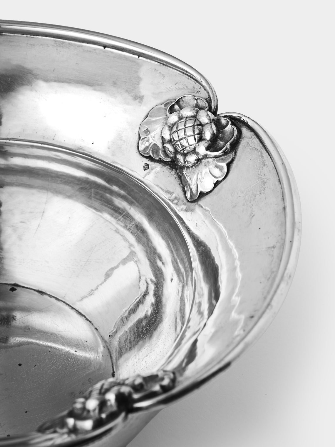 Antique and Vintage - | Set of 2 | Early-20th-Century Georg Jensen Sterling Silver Bowls - Silver - ABASK