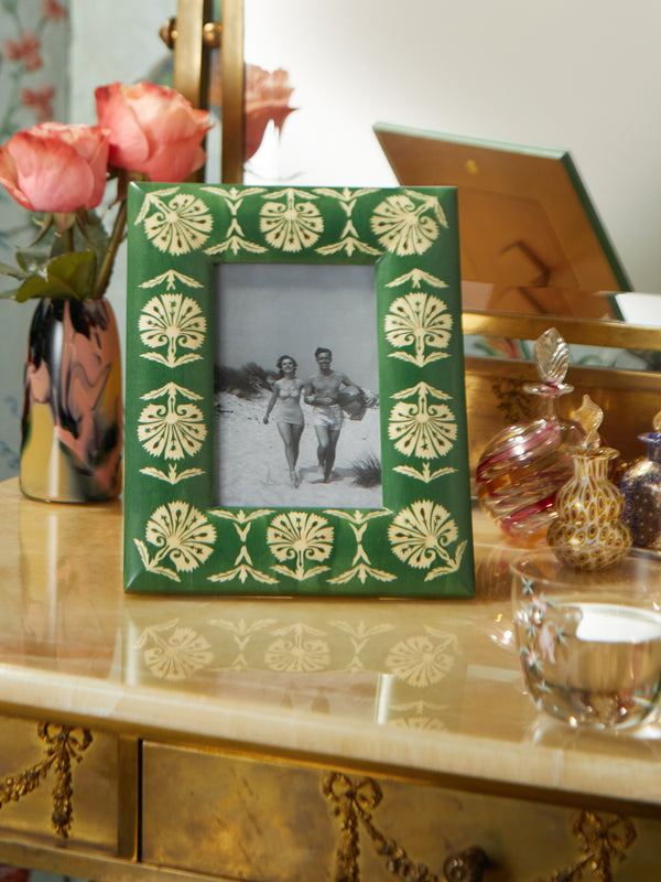 Silvia Furmanovich - Suzani Marquetry Wood Photo Frame -  - ABASK