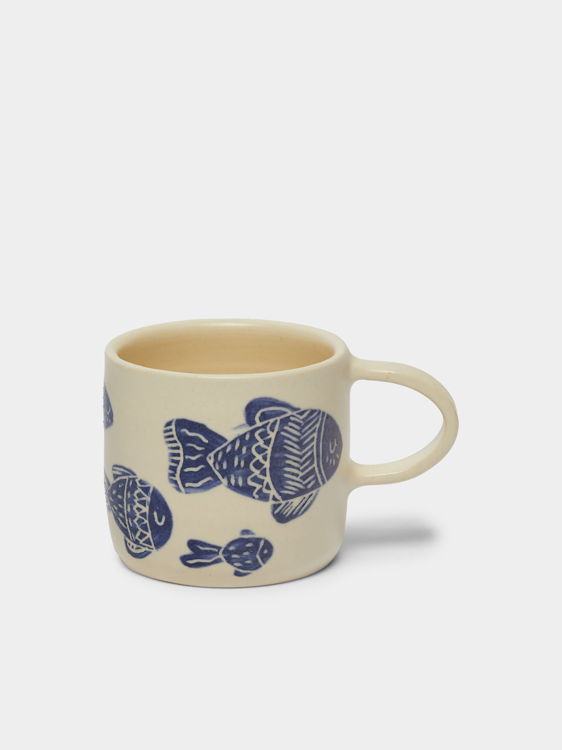 Azul Patagonia - Fish Hand-Painted Ceramic Mug -  - ABASK - 