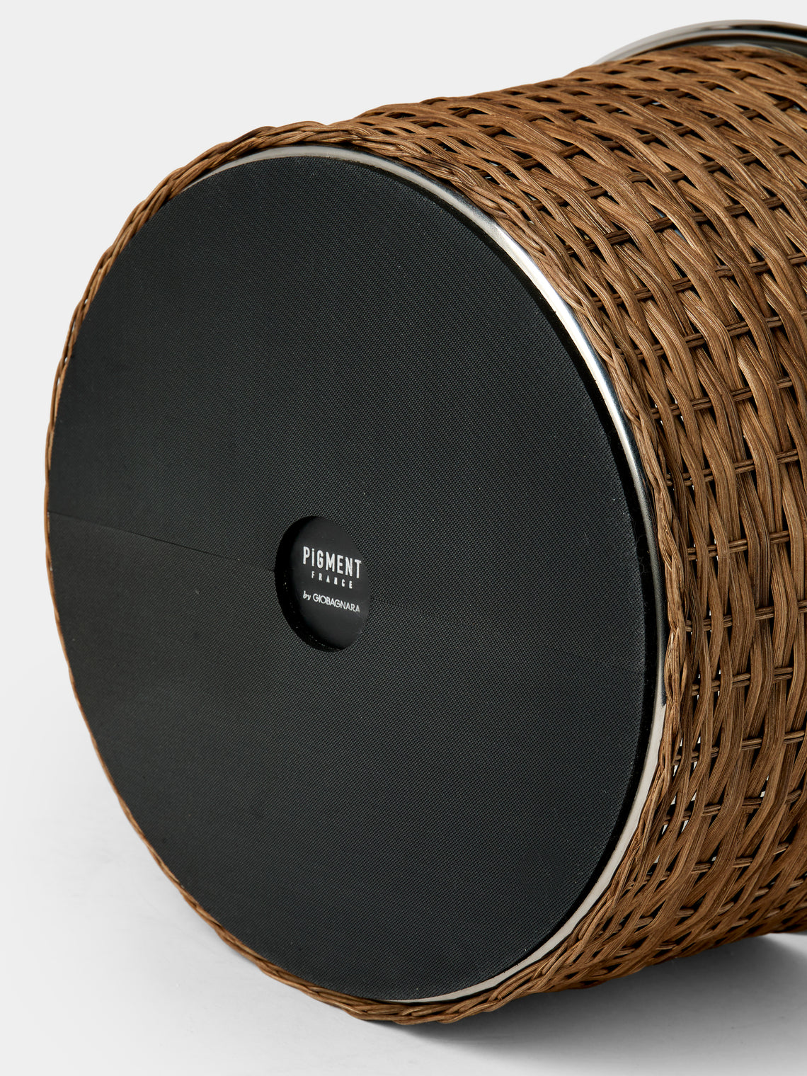 Pigment France - Menton Rattan Champagne Bucket - Brown - ABASK