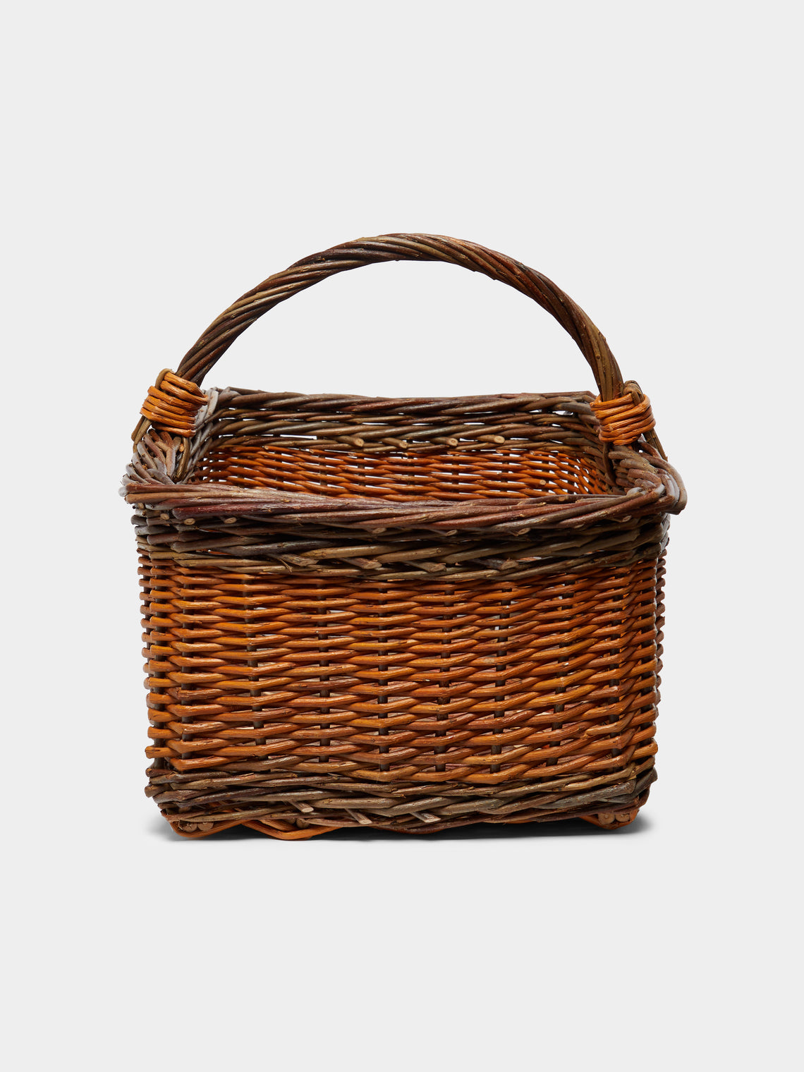 Valérie Lavaure - Handwoven Willow Rectangular Basket -  - ABASK