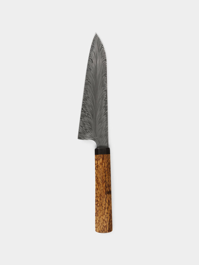 Bodman Blades - Hand-Forged Afzelia Xylay Wood and Damascus Steel Gyuto Knife -  - ABASK - 