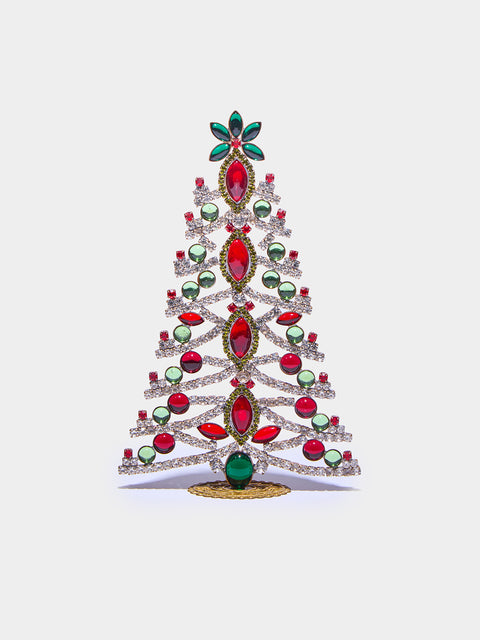 Antique and Vintage - 1930s Czech Jewelled Small Christmas Tree -  - ABASK - 