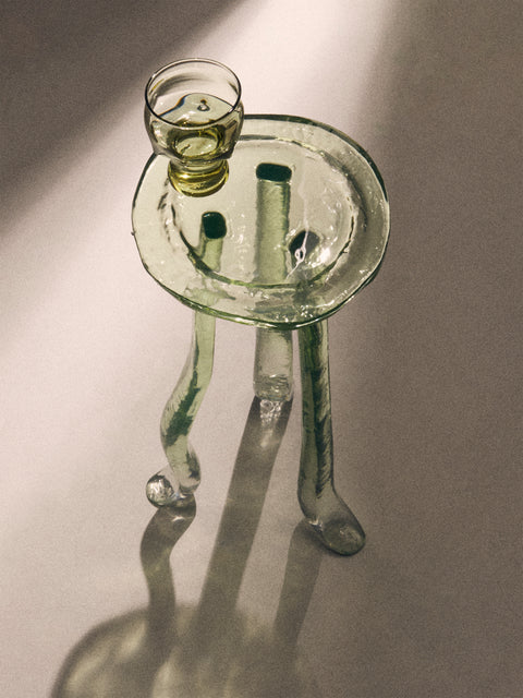 Szymon Keller - Lung Resin Martini Table (19.5in/50cm) - Green - ABASK