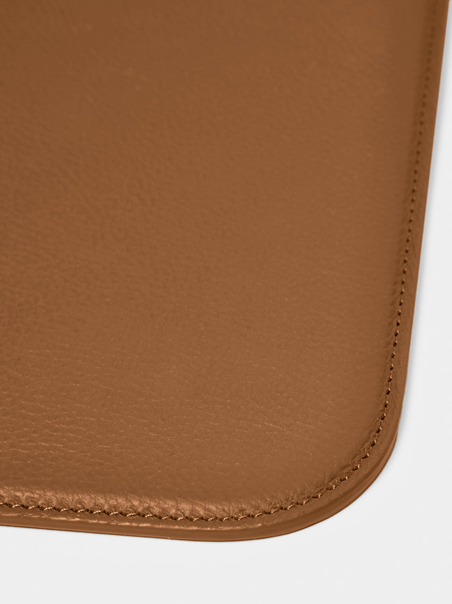 Giobagnara x Poltrona Frau - Leather Desk Blotter - Tan - ABASK