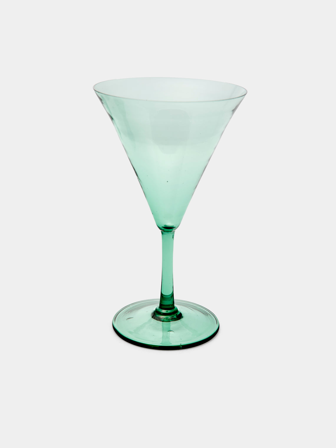 Antique and Vintage - 1930s Venetian Crystal Martini Glasses (Set of 6) -  - ABASK