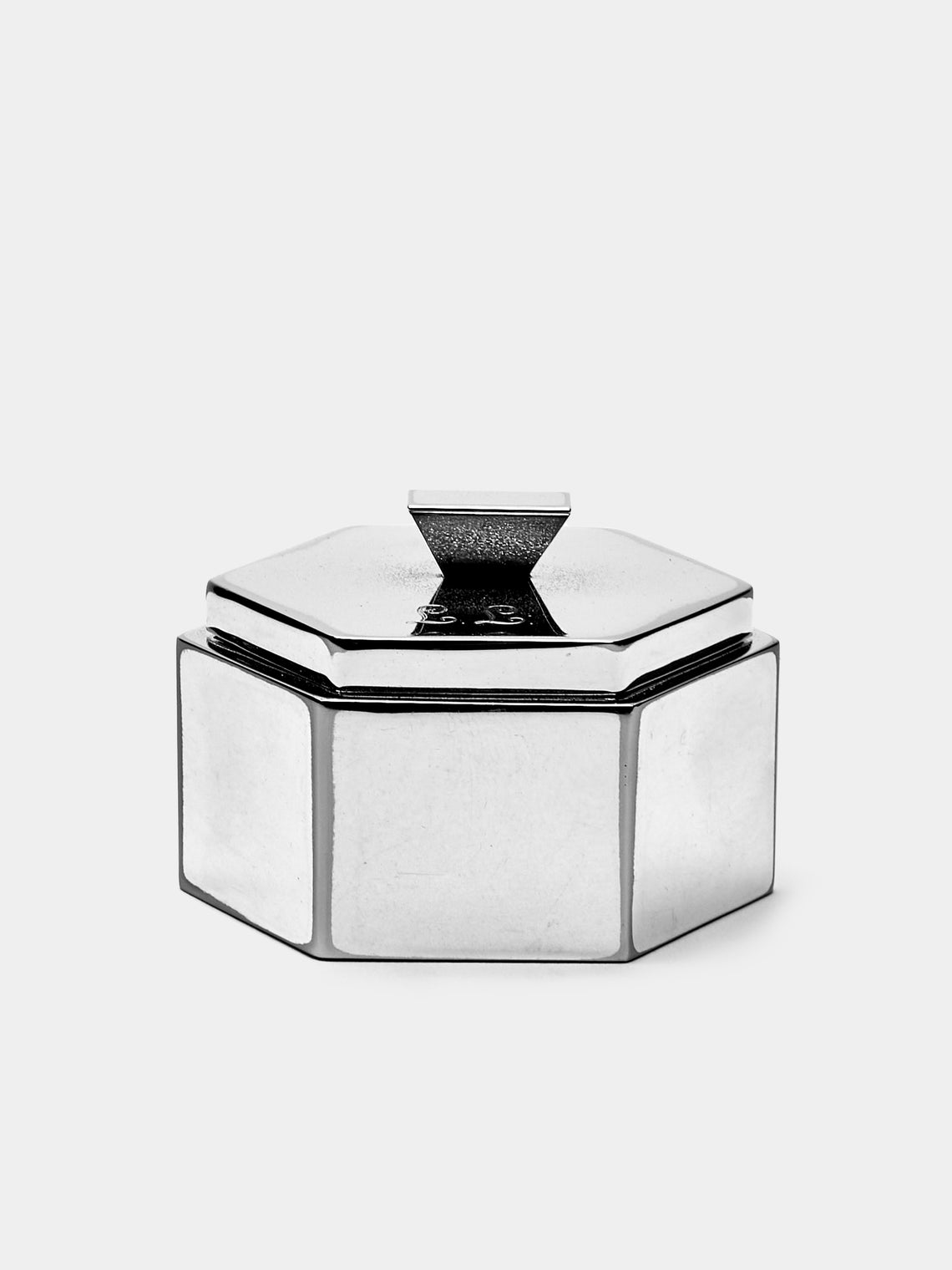 Antique and Vintage - 1980s Sterling Silver Octagonal Pill Box - Silver - ABASK - 