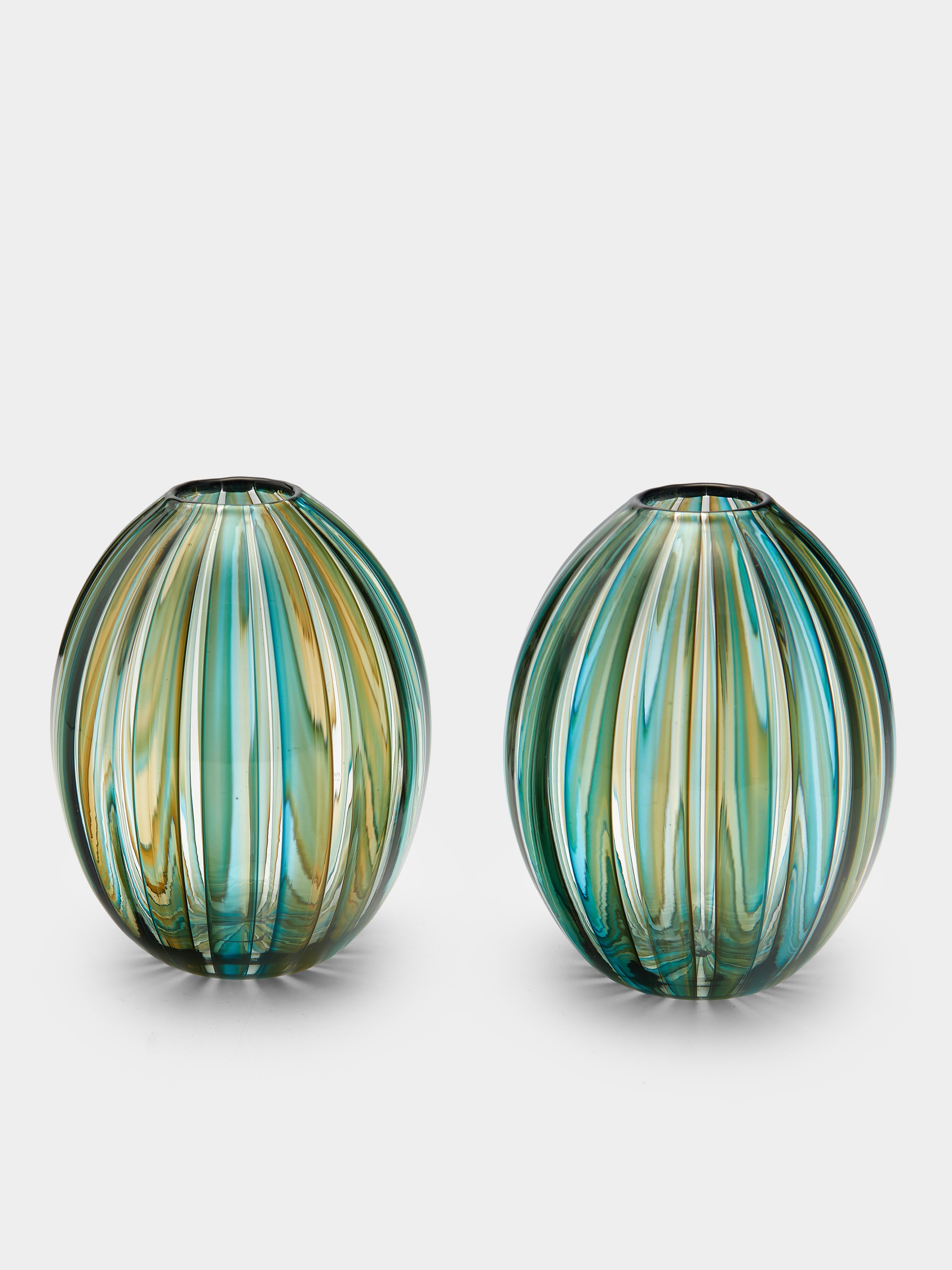 Mori | Hand-Blown Glass Bud Vases (Set of 2)
