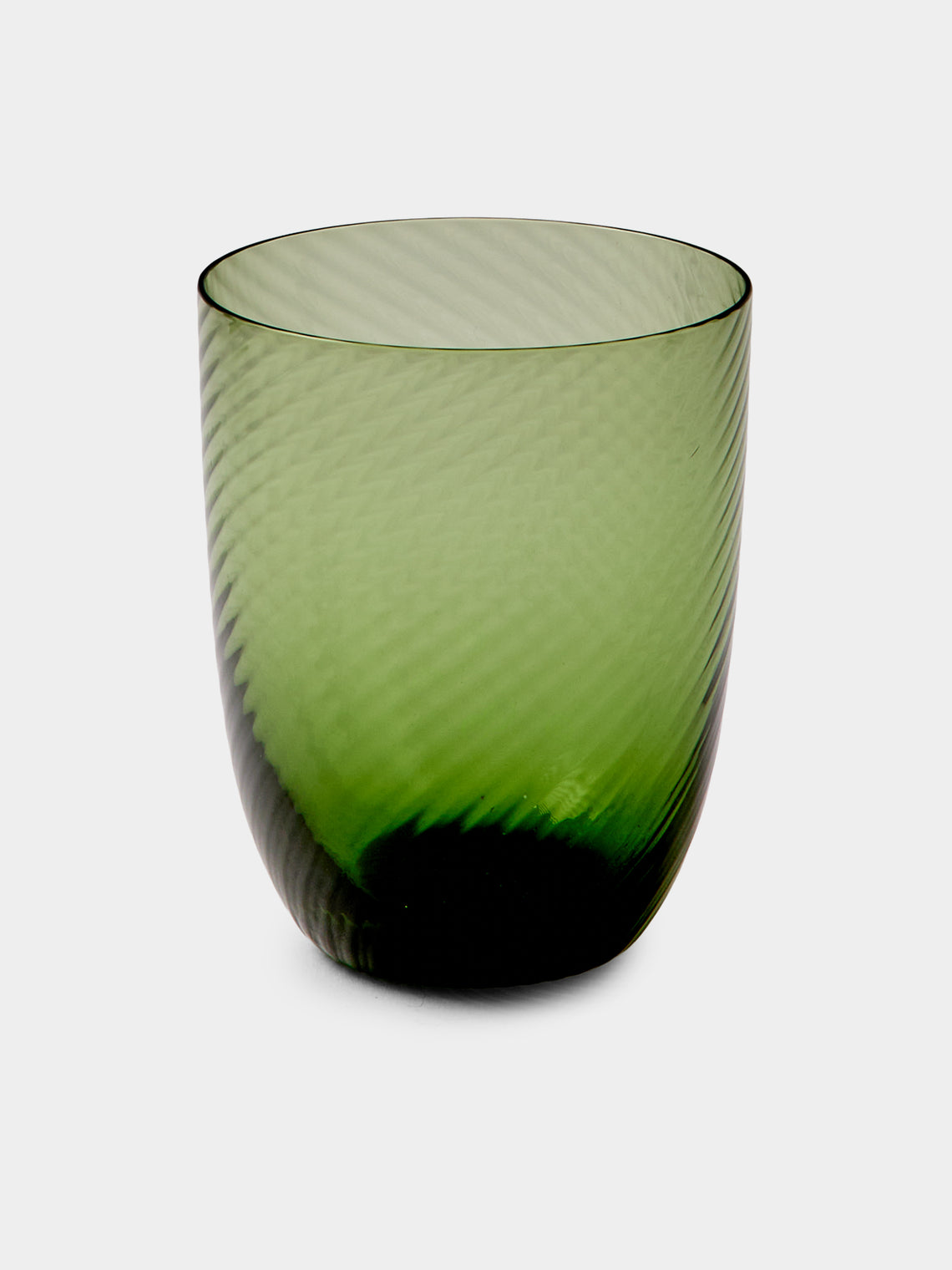 NasonMoretti - Ida Glass Water Tumblers (Set of 6) - Green - ABASK