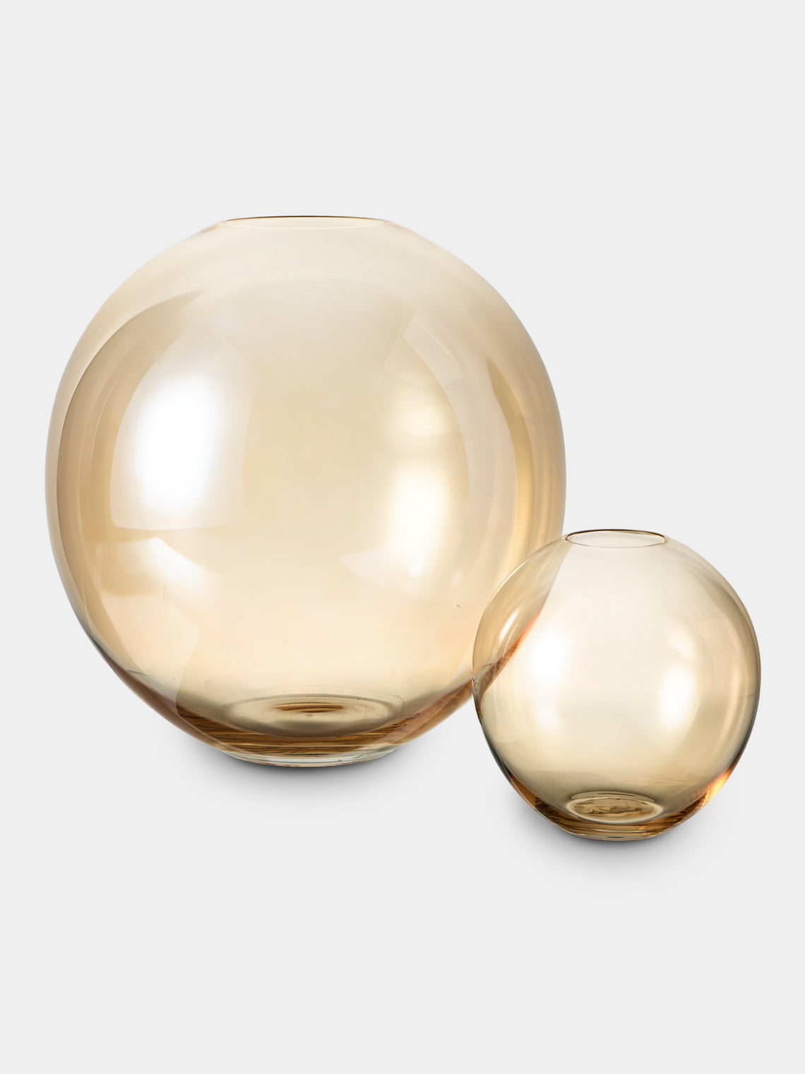 Lobmeyr - BV60 Flower Crystal Bud Vase (4in/10cm) - Gold - ABASK