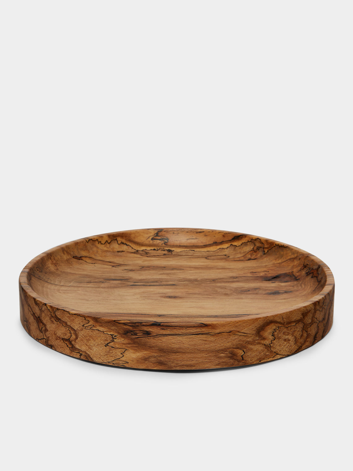 Bird & Branch - Fairlight Hand-Turned Patterned Beech Platter -  - ABASK