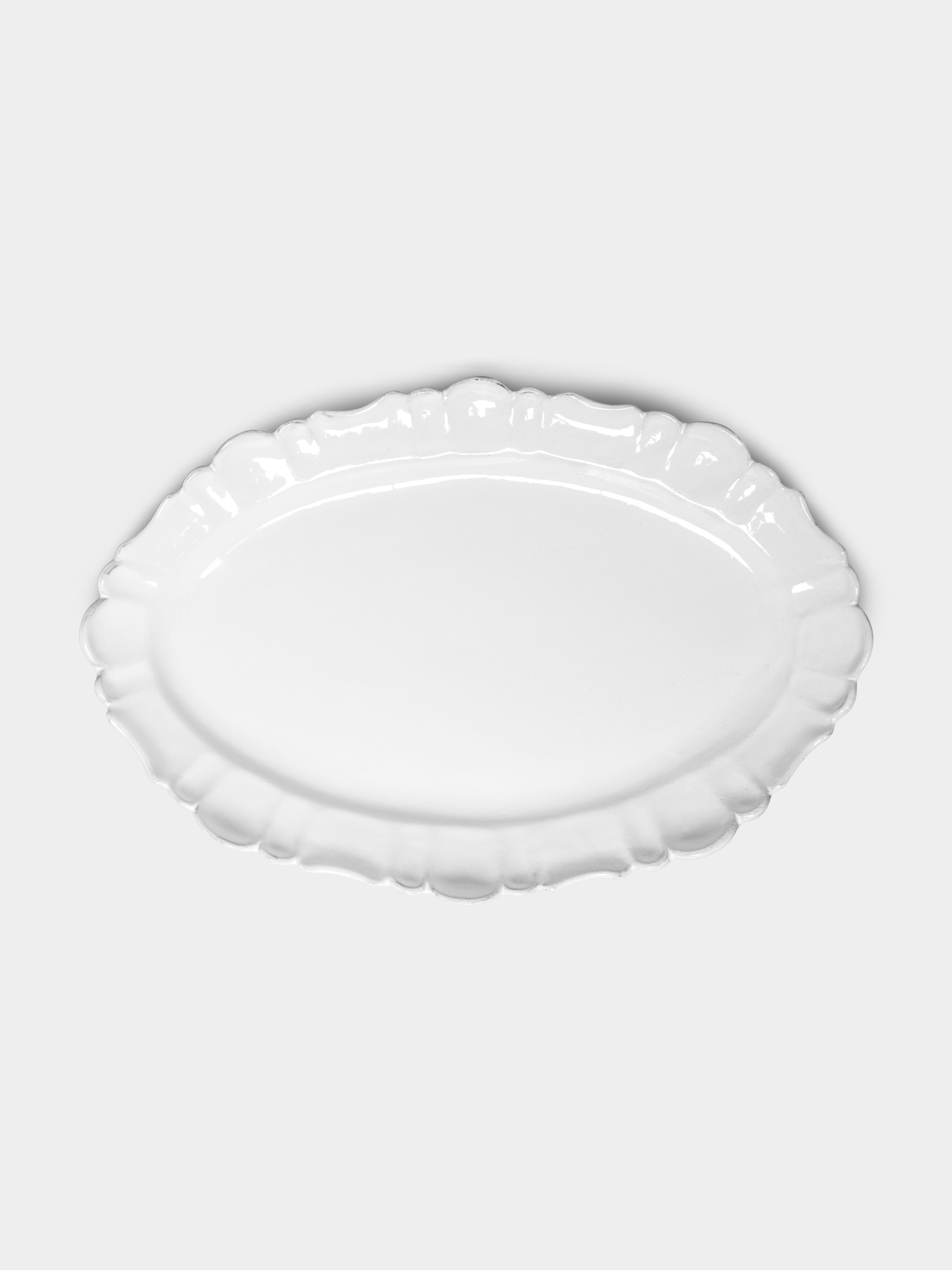 Victor Hand-Glazed Ceramic Large Oval Platter